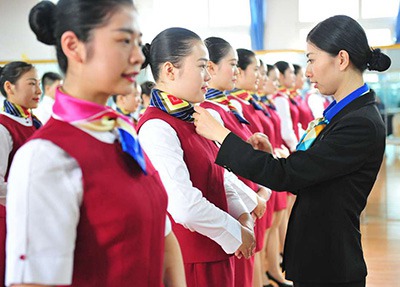 重庆农业学校礼仪训练