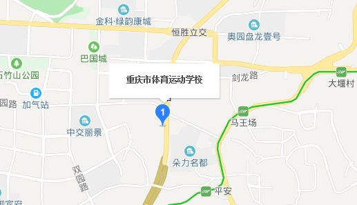 重庆市体育运动学校地址