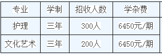 邵阳市护理学校、学校招生计划
