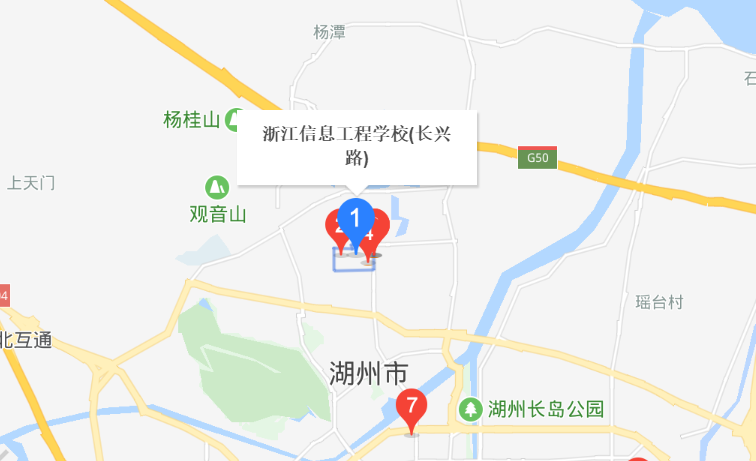 浙江信息工程学校地址、校园在哪里