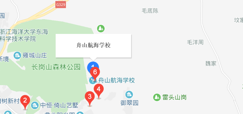 舟山航海学校地址、校园在哪里