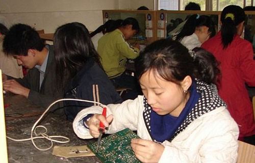 上课学生