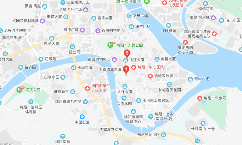 绵阳卫校具体位置