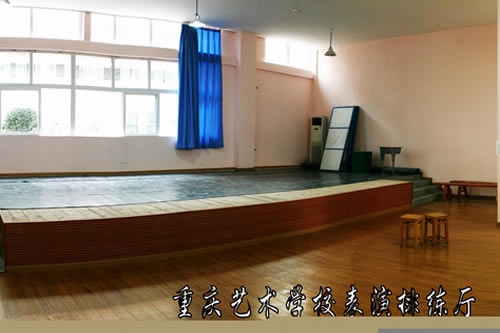 重庆艺术学校江北校区鸟瞰图