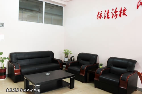 重庆艺术学校江北校区鸟瞰图
