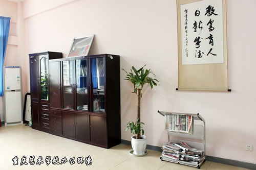 重庆艺术学校江北校区鸟瞰图