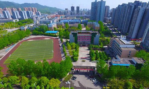 重庆垫江县职业教育中心军训