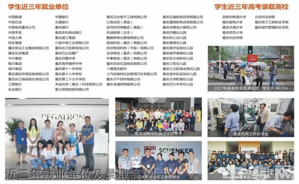 重庆教育管理学校会计物流类专业