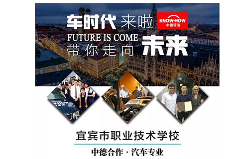 宜宾市职业技术学校(原宜宾商职校)校园全景效果图