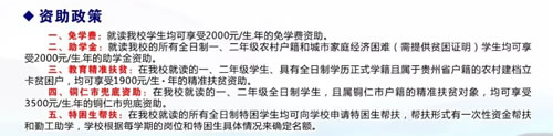 铜仁市碧江区中等职业学校收费标准