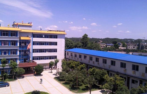 乐山市欣欣艺术职业学校教学楼
