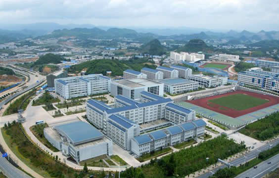 贵阳护理职业学院中专部学院全景