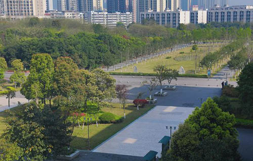 重庆电讯职业学院(五年制大专)校园俯瞰