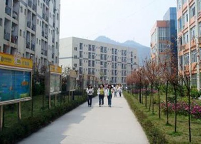 重庆正大软件学院校园风景