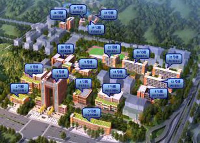 重庆五一技校全景俯视图