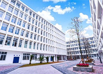 成都成医一附院护士学校校园风景