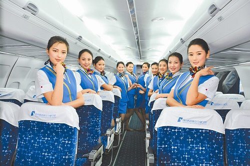 成都航空学校空中乘务专业的就业前景好不？
